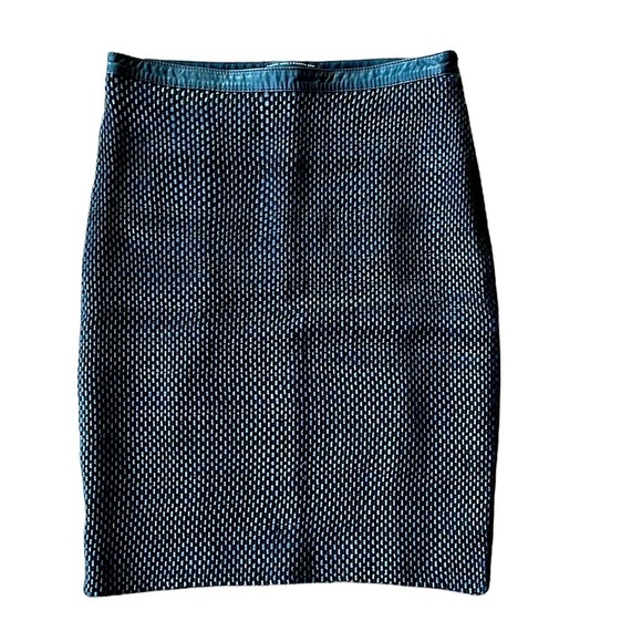 Andrew Marc Dresses & Skirts - Andrew Marc x Richard Chai Woven Leather Pencil Skirt